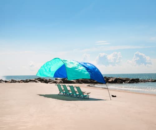 Essentials: Shibumi Shade® - World's Best Beach Shade. Designed and Sewn in America. The Original Wind Powered Beach Shade.