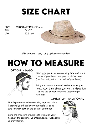 Lack of Color Women's Palma Fedora (Small/Medium, Natural)