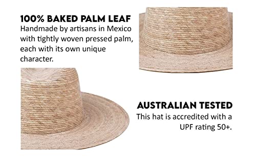 Lack of Color Women's Palma Fedora (Small/Medium, Natural)