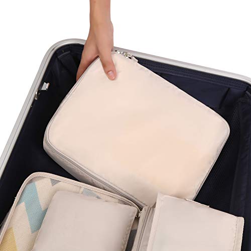  Packing Cubes, 8 Set Packing Cubes for Suitcases